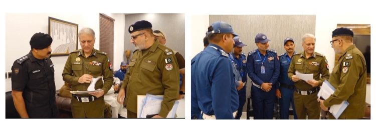 IG Punjab met with Police Employees and Their Families