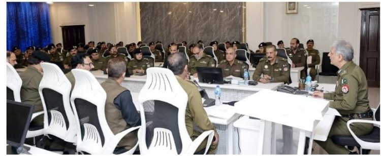 IG Punjab chaired an important meeting of police Legal Officers