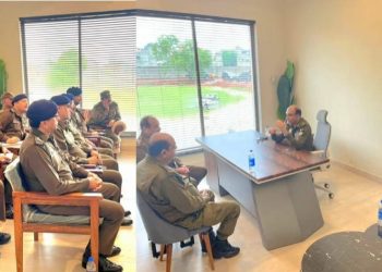 Additional IG Riot Management Police Khurram Shakur’s meeting with newly appointed SPs and DSPs