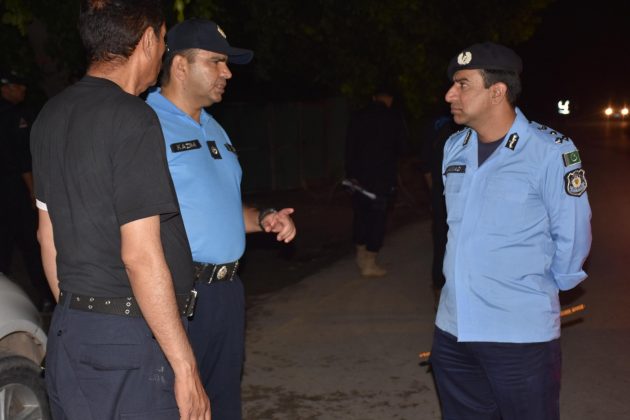 DIG Tariq reviews Muharram security arrangements on I-10 procession route