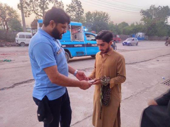 ICT Police conducts search operation in Sabzi Mandi area