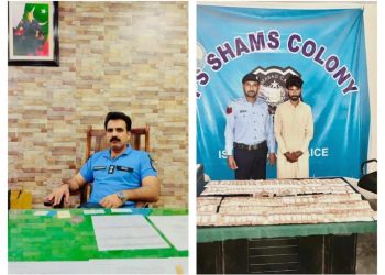 Shams Colony Police arrest theft accused within short time, recover  1.4 miln