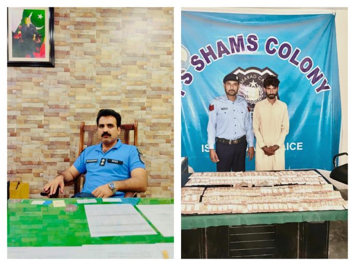 Shams Colony Police arrest theft accused within short time, recover  1.4 miln