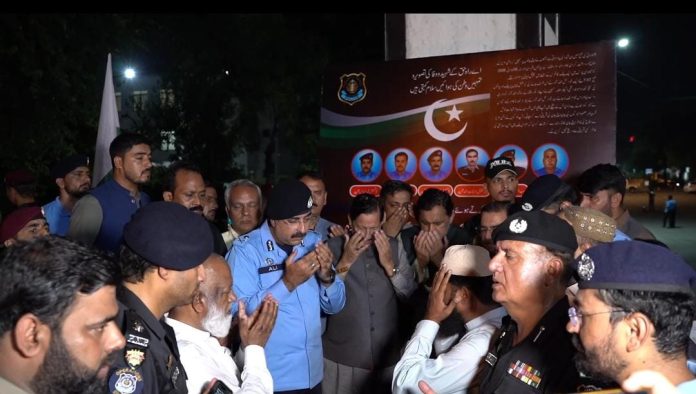 IG Rizvi, chamber representatives pay tribute to police martyrs at Melody Chowk