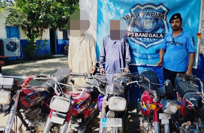 Two members of bike lifter gang held, five motorbikes recovered