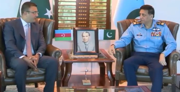 High level defence delegation of Azerbaijan calls on Air Chief Marshal Zaheer Sidhu