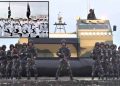 Pakistan Navy holds mock exercise at PNS Qasim to mark Navy Day