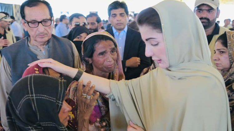 CM Maryam Nawaz visits flood victims in Liaquatpur