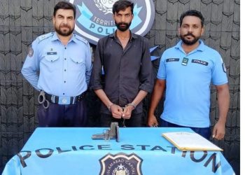 ICT Police held suspect, seize illegal pistol