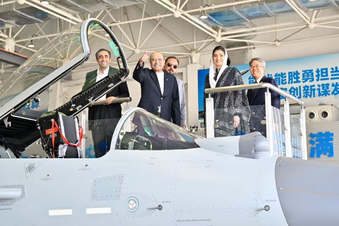 Pakistan, China to continue expansion in defence, aviation collaboration: President