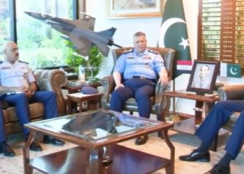 Commander of Iraqi Air Force calls on Air Chief Marshal Zaheer Ahmed Baber Sidhu