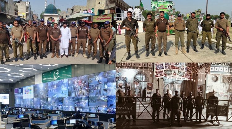 Punjab Police Security Arrangements Completed for Eid Milad-un-Nabi (PBUH) Celebrations