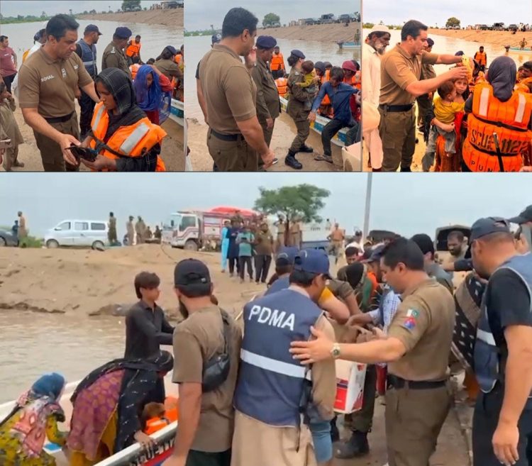 Punjab Police Present on the Frontline in Rescue and Relief Operation. Spokesperson Punjab Police