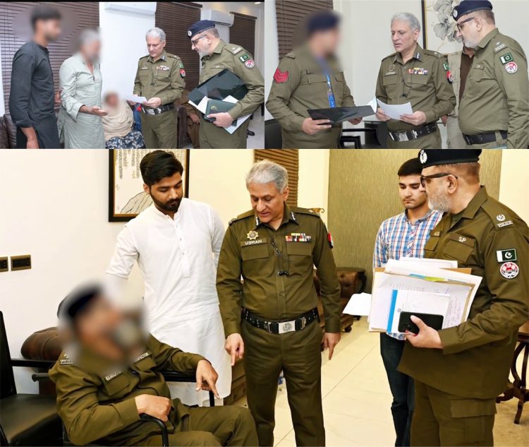 IG Punjab committed to the health welfare of his force and their families