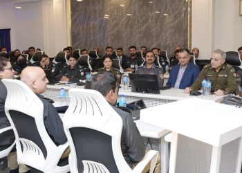 IG Punjab Dr. Usman Anwar met with Sindh Police under training DSPs