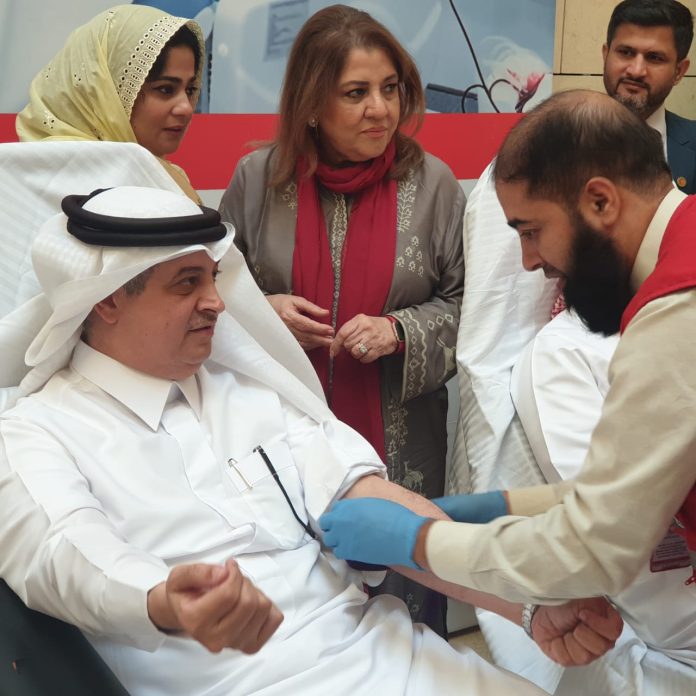 Saudi envoy organizes blood donation drive inspired by crown prince’s initiative