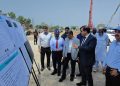 Randhawa inspects progress on T-Chowk flyover, stresses timely completion