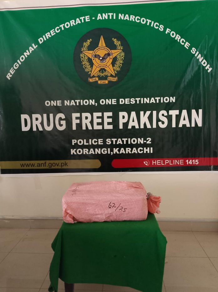 ANF arrests two, seizes 96kg drugs worth over Rs9.3m