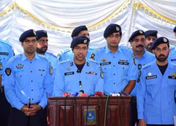 Father, son & daughter murder case cracked; two suspects paraded in handcuffs