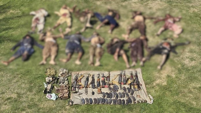 Security Forces killed 13 terrorists: ISPR