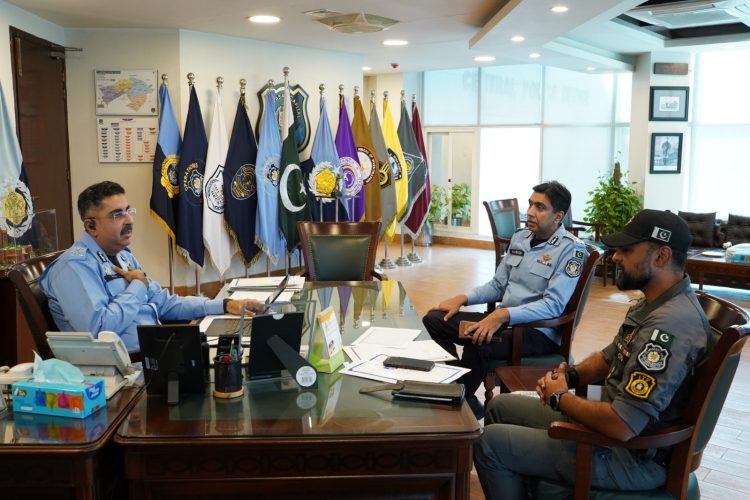 IG Islamabad Syed Ali Nasir Rizvi reviews traffic management across the city