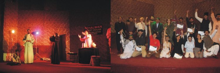 Ajoka Institute students shine in compelling production “Marya Hoya Kutta” at PILAC