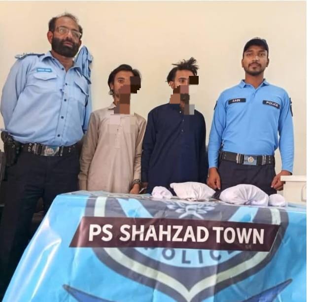 Five lawbreakers sent behind bars: ICT Police seize drugs, weapons