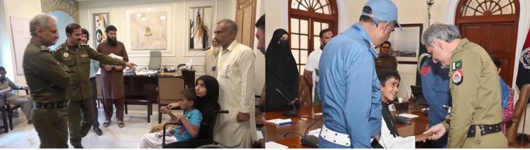IG Punjab Committed to the Welfare of Special Children of Police Employees