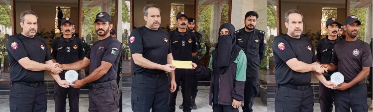 Personnels of Elite Police Training School Bedian have won the Inter-Range Rifle Shooting Competition