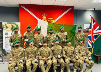 Pak Army’s team clinches gold medal in Exercise Cambrian Patrol