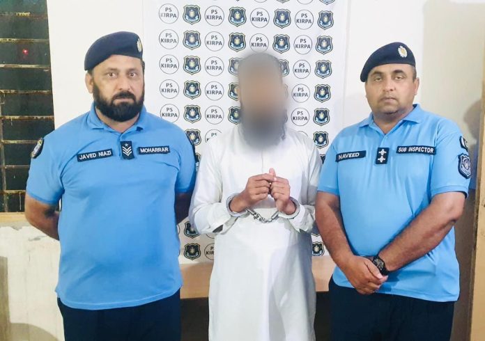 Murder accused in handcuffs: ICT Police, HIU teams nab suspect