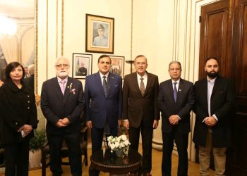 High Commissioner Dr. Mohammad Faisal was pleased to meet Rector, National University of Sciences & Technology at Pakistan High Commission, London