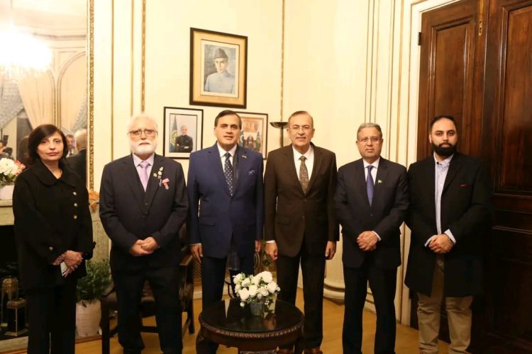 High Commissioner Dr. Mohammad Faisal was pleased to meet Rector, National University of Sciences & Technology at Pakistan High Commission, London