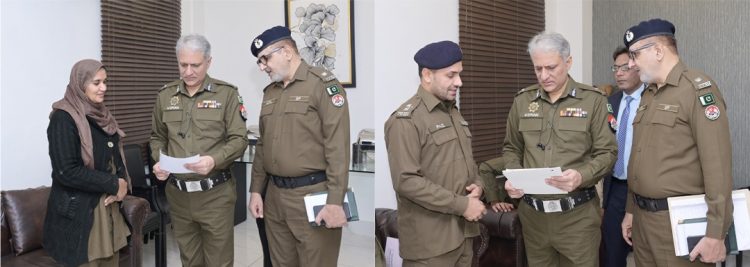 Central Police Office: IG Punjab  Meets Police Employees and Their Families