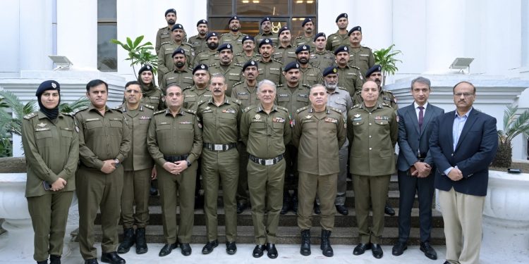 Newly Promoted Inspectors Receive Rank at Central Police Office Ceremony.