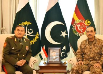 Tajikistan’s Defence minister calls on COAS Syed Asim Munir