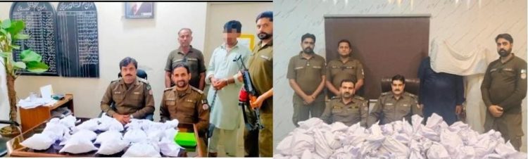 Punjab Police’s anti-narcotics crackdown continues vigorously across the province