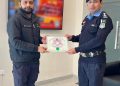 SHO of Phulgaran Police Station Zubair Mazhar receives certificate of appreciation from SSP Operations
