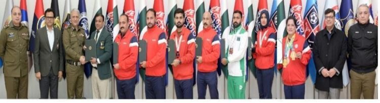 IG Punjab Announces Cash Rewards of PKR 2.45 Million for Medalist Punjab Police Athletes at National Games
