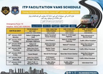 ITP rolls out facilitation vans schedule for public services