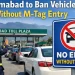 M-Tag deadline nears: 9 days left as 132,426 vehicles registered in Islamabad