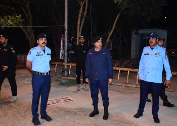 DIG Tariq reviews citywide security during Ramazan