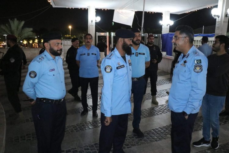 IGP Rizvi reviews Taraweeh security arrangements across capital