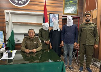 Police action in Kotli Syed Ameer Police Station, Sialkot Police arrests 3 robbers including the ringleader