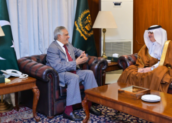 DPM Dar, Saudi Ambassador discuss recent regional developments