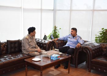 IGP Islamabad  met with DIG Motorway Police Imran Shahid