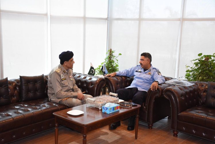 IGP Islamabad  met with DIG Motorway Police Imran Shahid