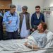 IGP Islamabad  visited the hospital along with police officers