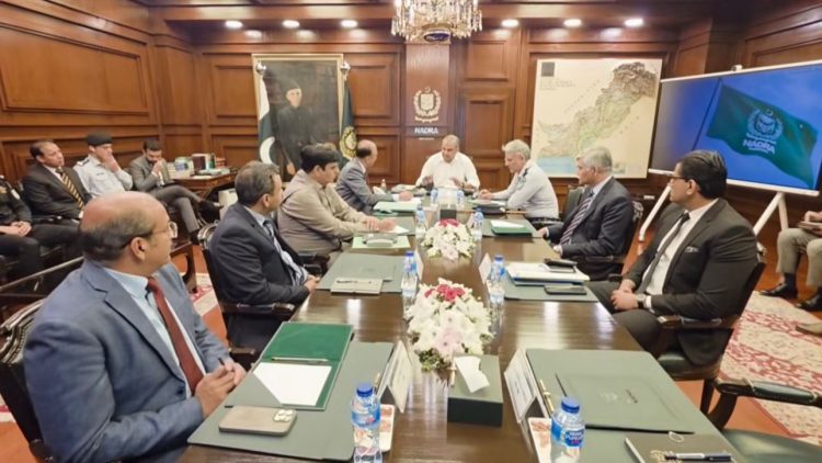 Naqvi Visits NADRA Headquarters, Orders Action Against Illegal Foreigners