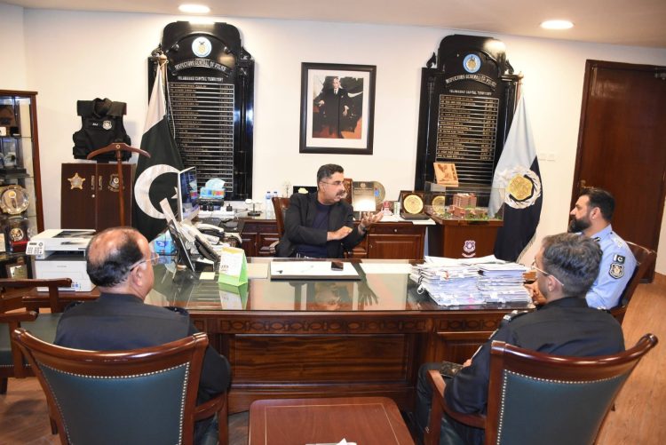 IGP Islamabad reviews security, counterterrorism, and police station development projects